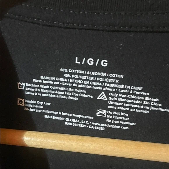 Black Graphic Tee - Wednesday Design - Picture 3 of 5